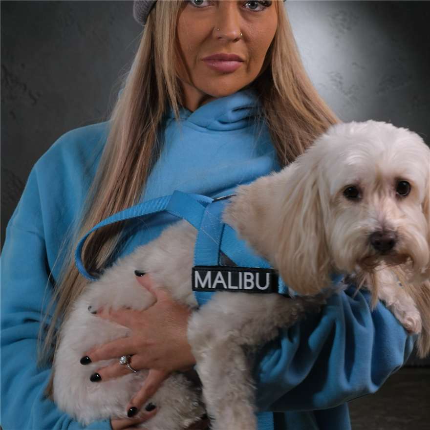 Blue Lagoon personalised harness 2