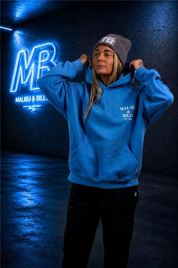 Blue Lagoon oversized hoodie, women 11