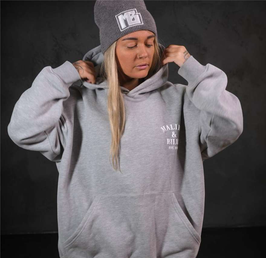 The O.G Grey oversized hoodie, women 6