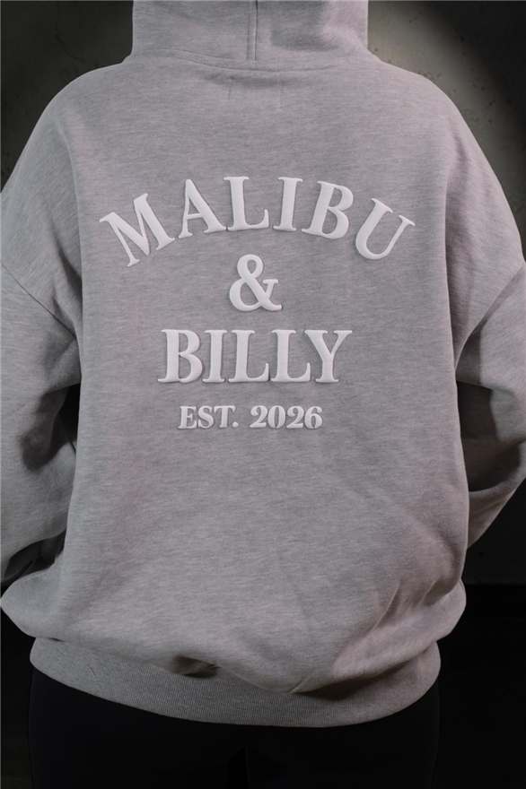 The O.G Grey oversized hoodie, women 2