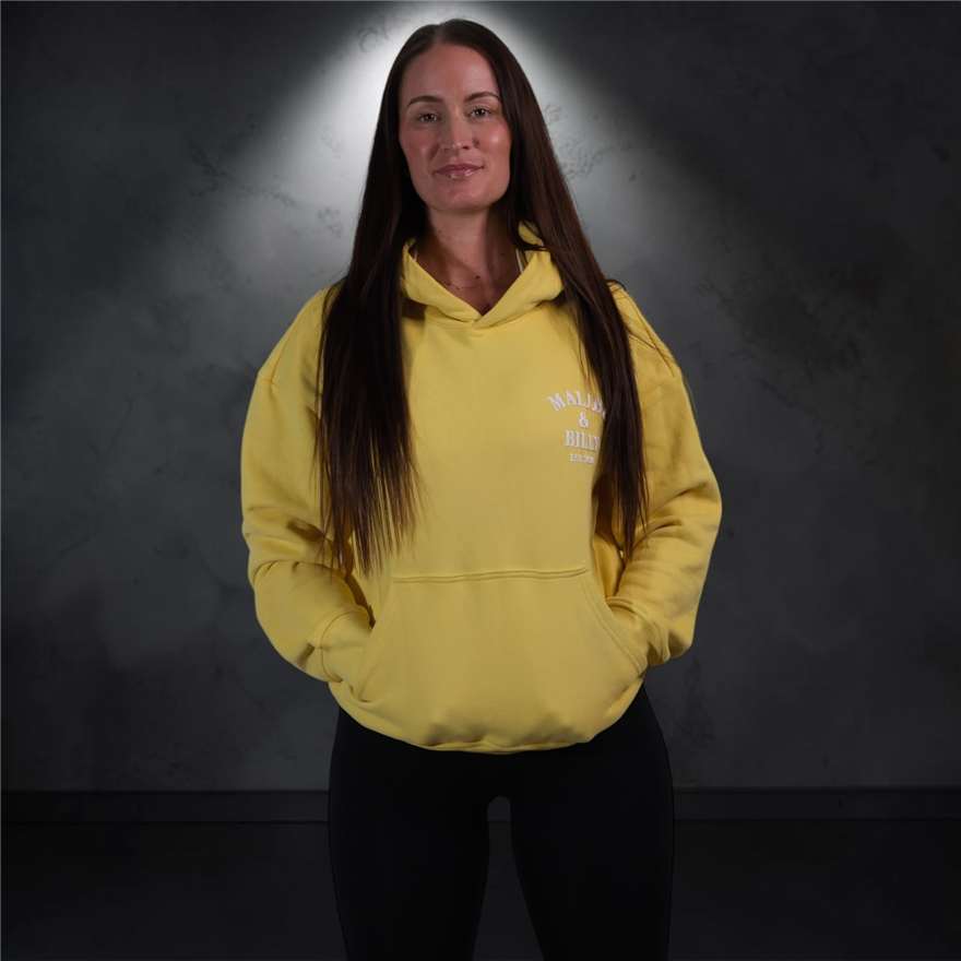 Lemon Drop oversized hoodie, women 1