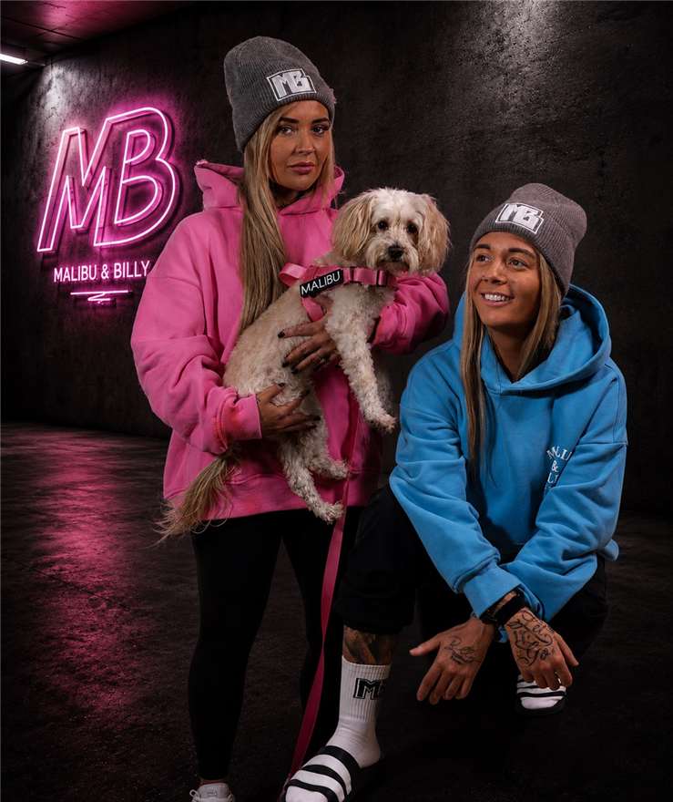 Hot Mess Pink oversized hoodie, women 9